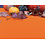JYG Tapis orange sur 2m , Décoration, Carnaval, Soirée à thème, VIP, Mariage, Hollywood, Film, Halloween largeur 200cm - longueurs variables sur longueur