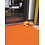 JYG Tapis orange sur 1m , Décoration, Carnaval, Soirée à thème, VIP, Mariage, Hollywood, Film, Halloween largeur 100cm - longueurs variables sur longueur