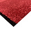 JYG Cleanwash rouge - Paillasson Tapis d'entrée, avec pare-chocs de 1,5 cm sur les 2 côtés. Absorbe la poussière et l'eau avec un support antidérapant. Pour la protection des sols. Retient l'eau et la poussière. Motif uni. - largeur 90cm