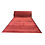 JYG Cleanwash rouge - Paillasson Tapis d'entrée, avec pare-chocs de 1,5 cm sur les 2 côtés. Absorbe la poussière et l'eau avec un support antidérapant. Pour la protection des sols. Retient l'eau et la poussière. Motif uni. - largeur 90cm