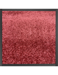 JYG Cleanwash rouge 90cm de large - paillasson 4 côtés finition - couloir antisalissure - personnalisation