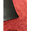 JYG  Cleanwash rood - deurmat inkomloper, met aan de 4 zijden een stootrand van 1.5cm. Stof- en water absorberend  met anti-slip rugzijde. Voor bescherming van vloeren. Houdt het water en stof vast. Effen motief. - breedte 90cm