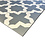 JYG SIEGEN - Tapis en PVC - antidérapant - Pour la protection des sols - Design des carreaux de ciment. - largeur 80 cm