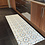 JYG DUCHESSE - Vinyl Keukenloper PVC tapijt. anti-slip. Voor bescherming van vloeren. Cementtegel ontwerp. - breedte 80cm