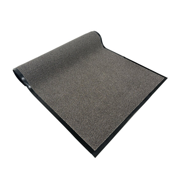 Olympia beige/grijs 90cm breed - deurmat 4 zijden afwerking - Schoonloop loper - of Maatwerk