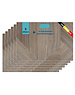  Segovia Placemats 6 stuks + 6 glasonderleggers