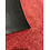 JYG Cleanwash rouge - Paillasson Tapis d'entrée, avec pare-chocs de 1,5 cm sur les 4 côtés. Absorbe la poussière et l'eau avec un support antidérapant. Pour la protection des sols. Retient l'eau et la poussière. Motif uni. - largeur 90cm