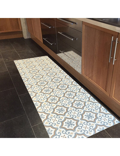 JYG Duchesse - tapis cuisine en vinyle - largeur 80cm