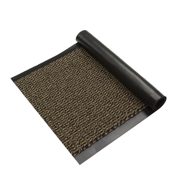 JYG Enter beige - inkomloper, met aan de 2 zijden een rand van 2.5cm. Stofabsorberend  en anti-slip rugzijde. Voor bescherming van vloeren. Houdt het stof buiten. Gespikkeld ontwerp. - breedte 120cm