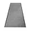 JYG Enter grijs - inkomloper, met aan de 2 zijden een rand van 2.5cm. Stofabsorberend  en anti-slip rugzijde. Voor bescherming van vloeren. Houdt het stof buiten. Gespikkeld ontwerp. - breedte 120cm