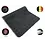 JYG Katcot noir/anthracite - tapis d'entrée super absorbant, lavable en machine, avec support antidérapant. Pour la protection du sol. Arrête l'eau et la poussière - largeur 80cm