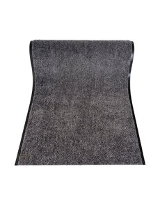 JYG Cleanwash grijs drooglooploper 2 zijdenafwerking - breedte 120cm - var. lengtes
