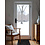 JYG Katcot Anthracite 80 cm de large - Tapis d'entrée super absorbant - Tapis d'entrée - Dimensions fixes ou sur mesure