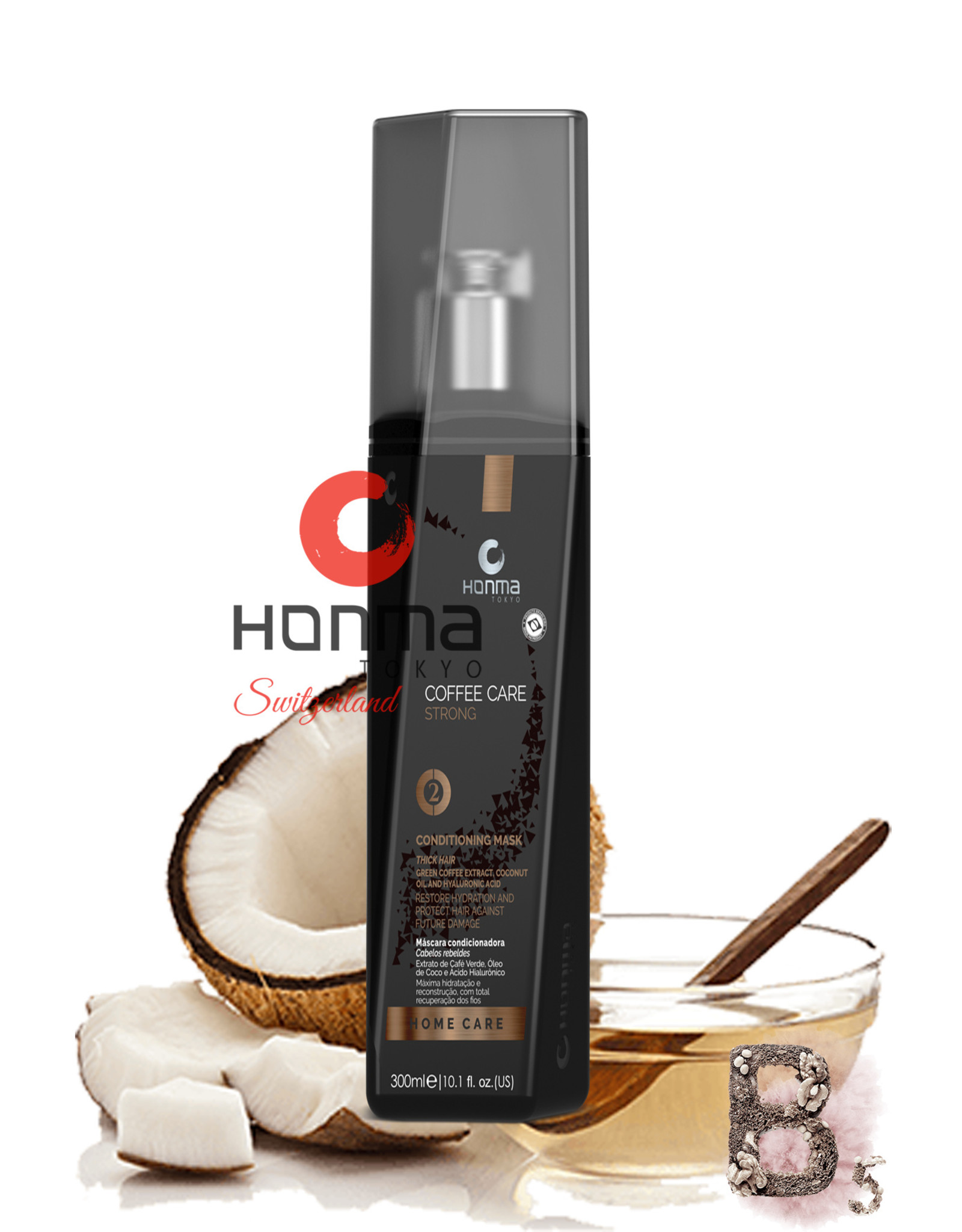 Honma Tokyo Coffee Care Strong Conditioner Mask