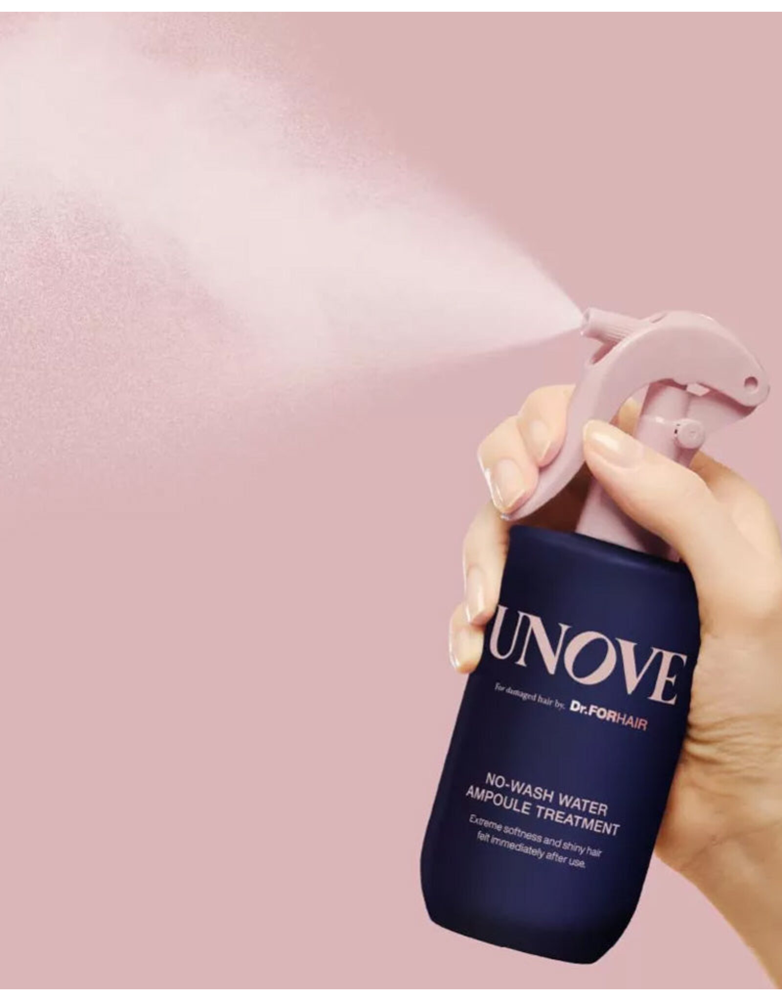 UNOVE Schweiz & Deutschland: Molekulare Protein-Haarreparatur & Repair Dr. FORHAIR UNOVE No-Wash Water Ampoule Treatment