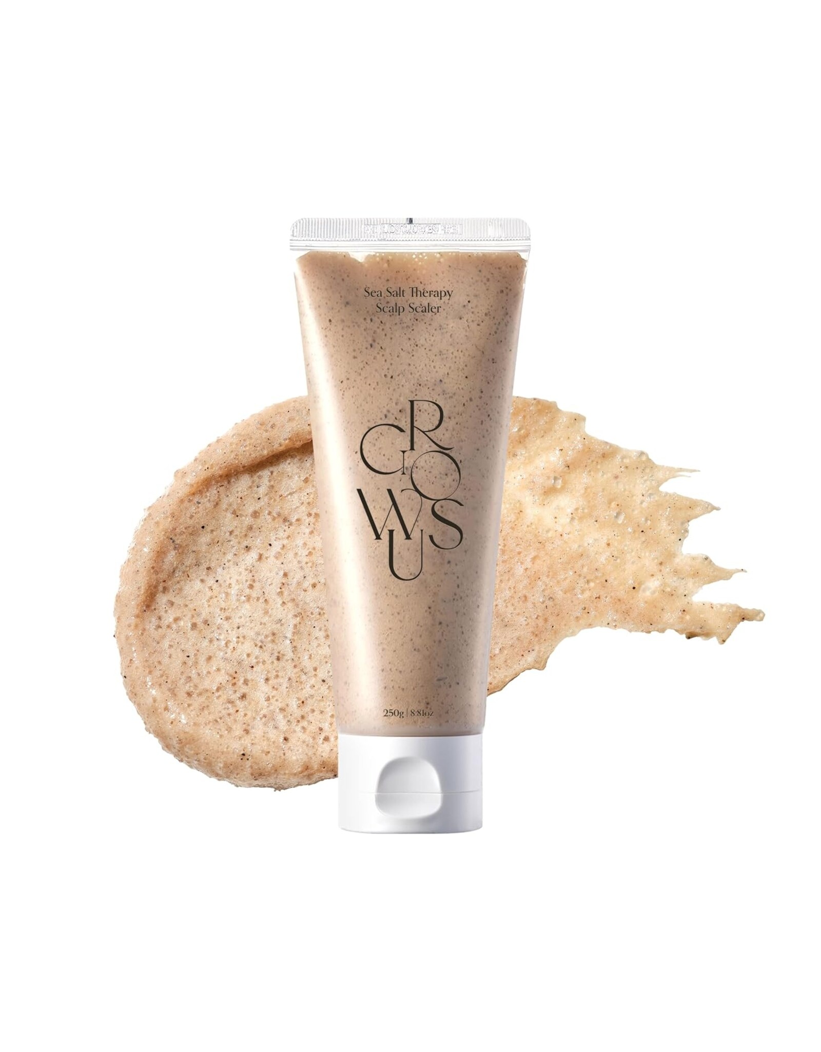 GROWUS Schweiz & Deutschland: Exklusive Thalasso-Haarpflege & Scalp Care GROWUS Sea Salt Therapy Scalp Scaler – Meersalz-Peeling für Kopfhaut & Volumen