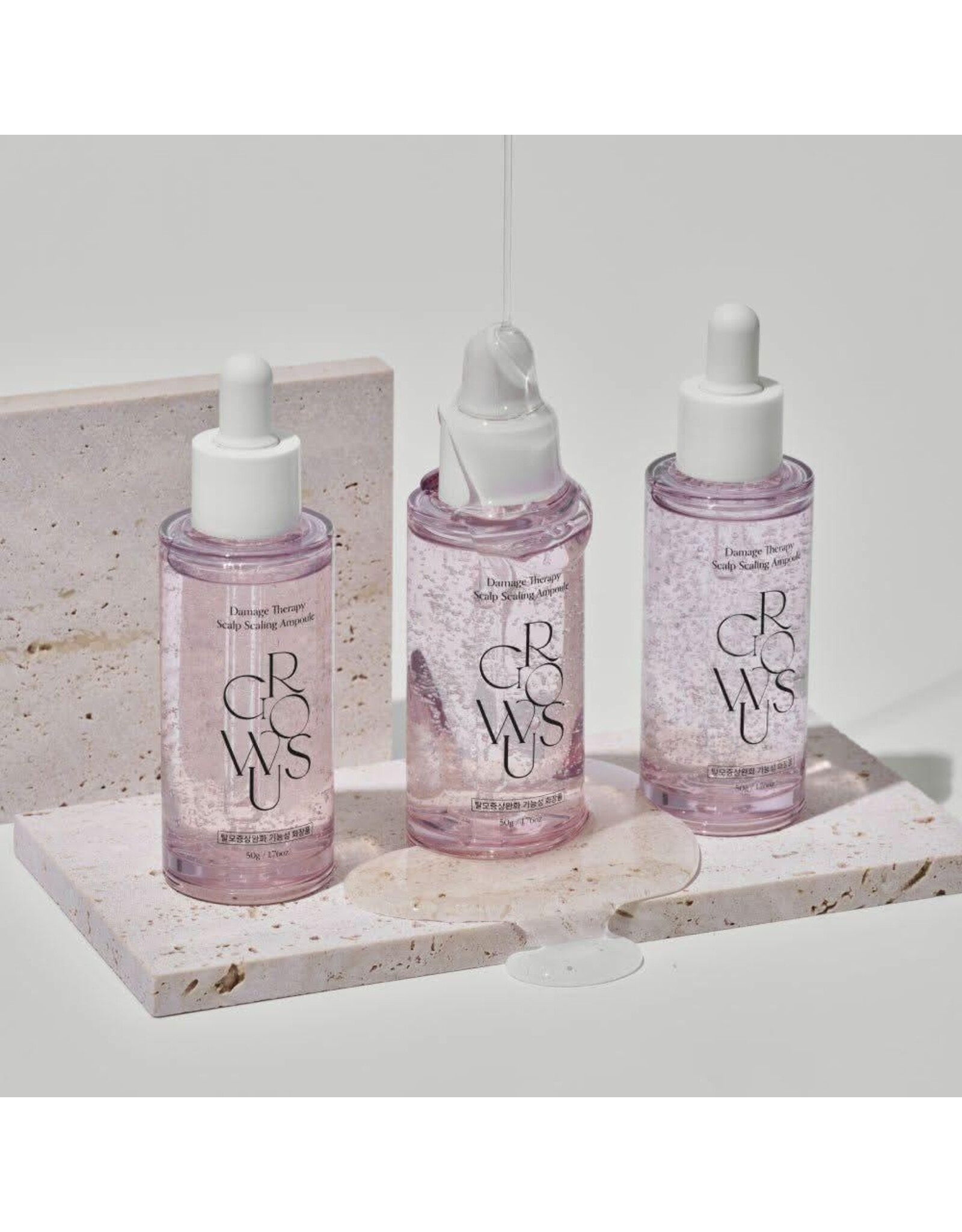 GROWUS Schweiz & Deutschland: Exklusive Thalasso-Haarpflege & Scalp Care GROWUS Scalp Scaling Ampoule – Intensiv-Kur für die Kopfhaut & Haarwurzeln