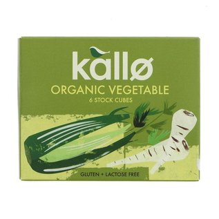Kallo Kallo Organic Vegetable Stock Cubes 66g