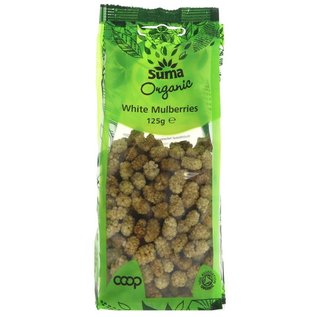 Suma Suma Wholefoods Organic White Mulberries 125g