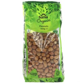 Suma Suma Wholefoods Organic Peanuts 500g