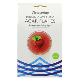 Clearspring Clearspring Organic Agar Agar Flakes Gelling Agent 30g