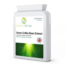 Indigo Nutri Indigo Nutri Green Coffee Bean Extract 5000mg 90 Capsules