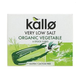 Kallo Kallo Organic Very Low Salt Vegetable Stock Cubes 60g