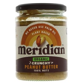 Meridian Meridian Organic Crunchy Peanut Butter 470g