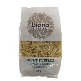Biona Biona Organic White Spelt Fusilli 500g