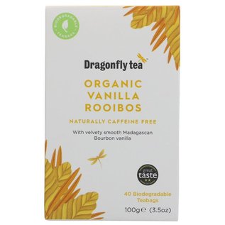 Dragonfly Dragonfly Tea Organic Rooibos Vanilla 40 bags