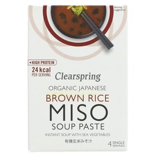 Clearspring Clearspring Organic Miso Soup Paste 4x15g