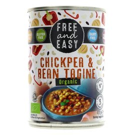 Free & Easy Free & Easy Organic Chickpea & Bean Tagine 400g