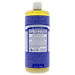 Dr Bronners Dr Bronners Peppermint Liquid Soap 946ml