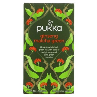 Pukka Pukka Organic Ginseng Matcha Green Tea 20 bags
