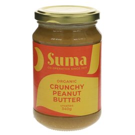 Suma Suma Wholefoods Organic Crunchy Peanut Butter 340g