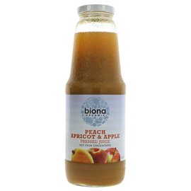 Biona Biona Organic Peach, Apricot & Apple Juice 1L