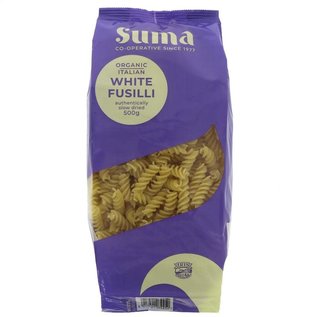 Suma Suma Wholefoods Organic White Fusilli 500g