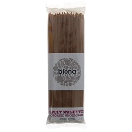 Biona Biona Organic Whole Spelt Spaghetti 500g
