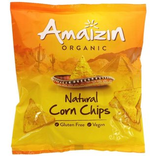 Amaizin Amaizin Organic Corn Chips Natural 75g