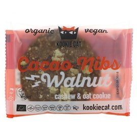 Kookie Cat Kookie Cat Organic Vegan Gluten Free Cacao & Walnut Cookie 50g
