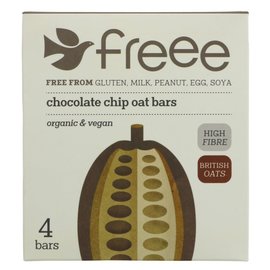 Doves Farm Doves Farm Freee Organic Chocolate Chip Bar 4 x 35g