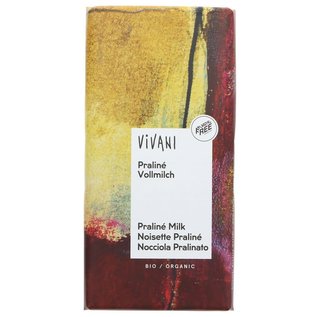 Vivani Vivani Organic Milk Chocolate & Praline 100g