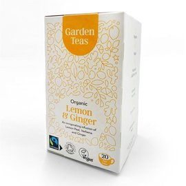 Garden Teas Garden Teas Organic Lemon & Ginger 20 bags