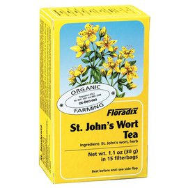 Floradix Salus Health Organic St Johns Wort Herbal Tea 15 Bags