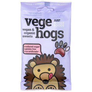 Just Wholefoods Just Wholefoods Organic Vegehogs Fruit Jellies 70g