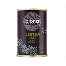 Biona Biona Organic Vert Lentils Puy Type 400g