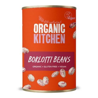 Organic Kitchen Organic Kitchen Organic Borlotti Beans 400g