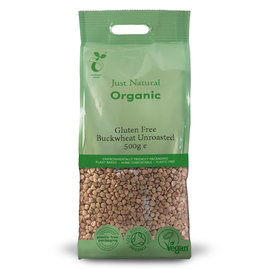 Just Natural Just Natural Organic Gluten Free Buckwheat Unroasted 500g