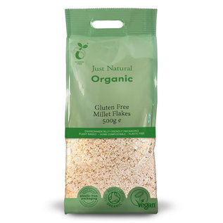 Just Natural Just Natural Organic Gluten Free Millet Flakes 500g