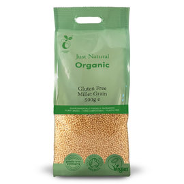 Just Natural Just Natural Organic Gluten Free Millet Grain 500g